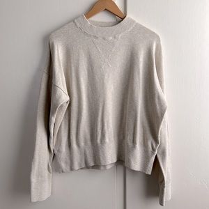 Madewell mock neck pullover sweater